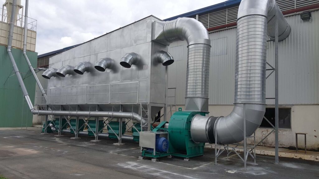 quạt ly tâm gián tiếp hút bụi 20HP