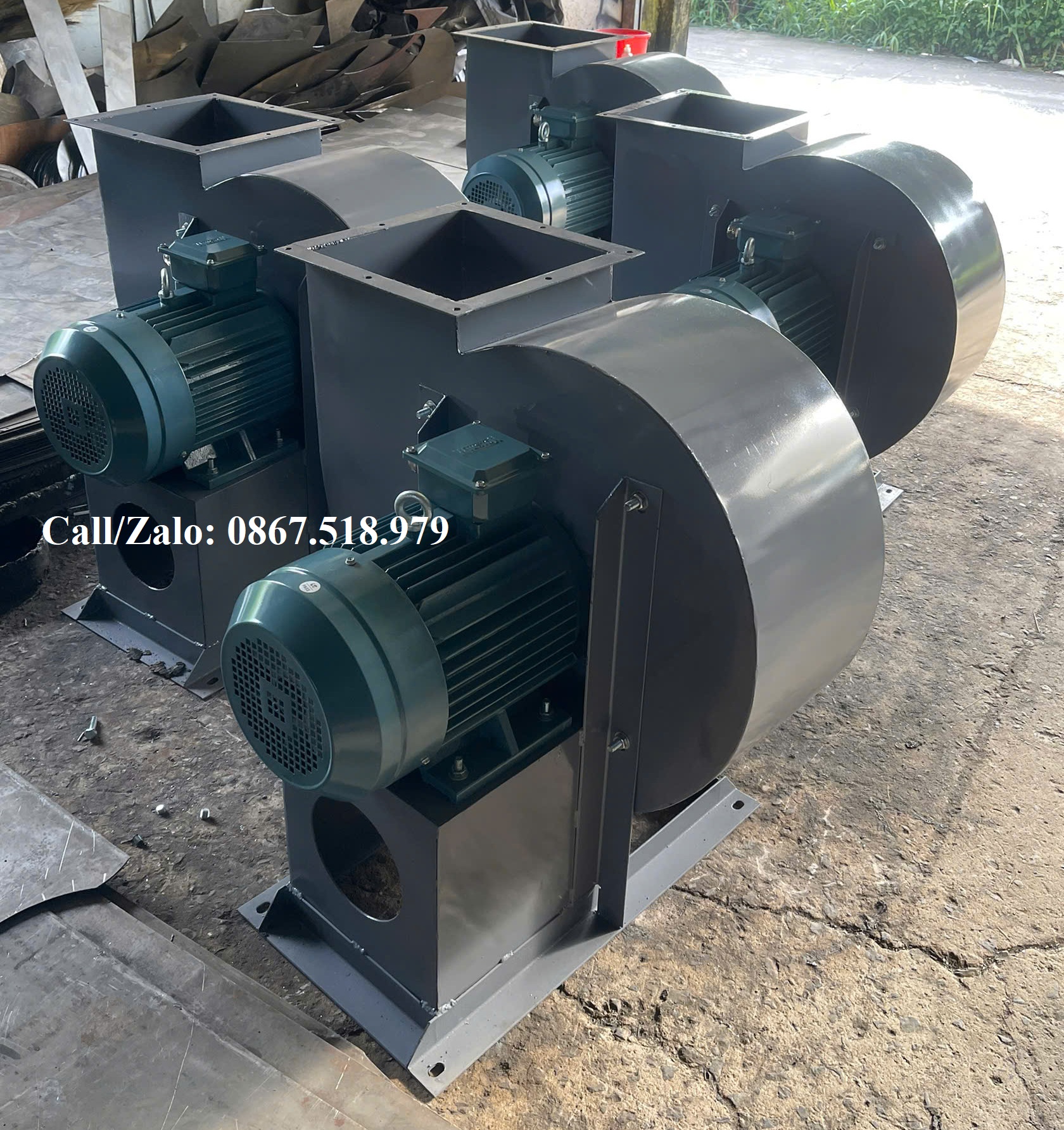 quạt ly tâm trung áp 7.5hp